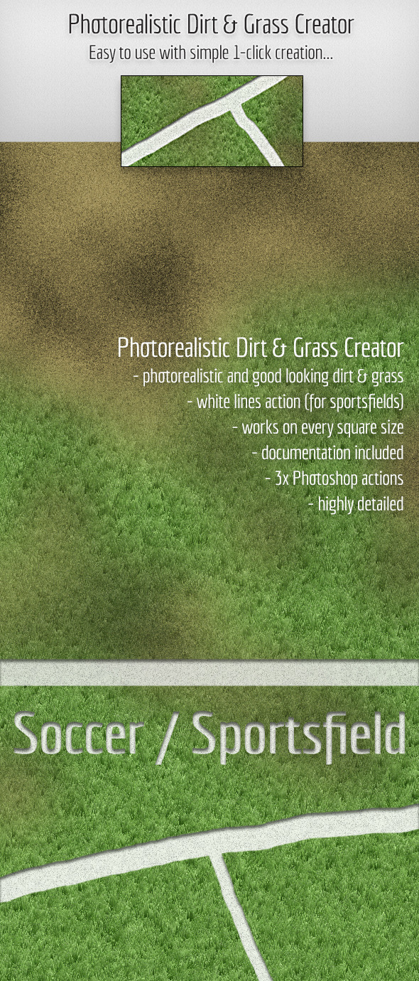 Photorealistic Dirt & Grass Creator