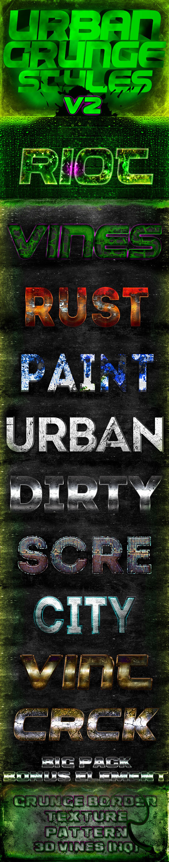 Urban Grunge Styles V2 Urban Grunge Styles V2