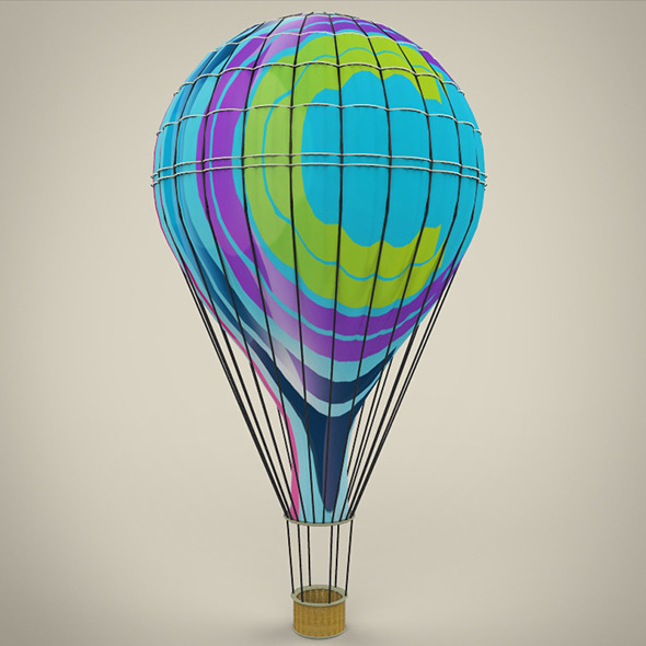 3DOcean Hot Air Balloon 8793394 3DOcean Hot Air Balloon 8793394