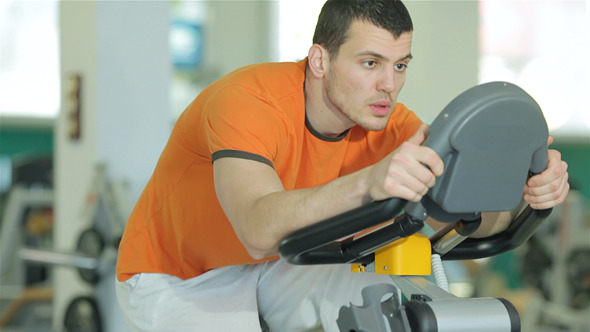Young mans doing exercise Young mans doing exercise