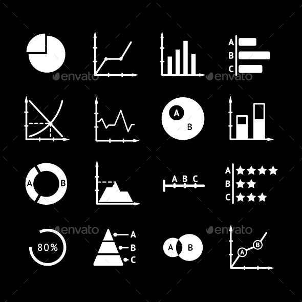 GraphicRiver Set Icons of Diagrams and Charts 8794073 GraphicRiver Set Icons of Diagrams and Charts 8794073
