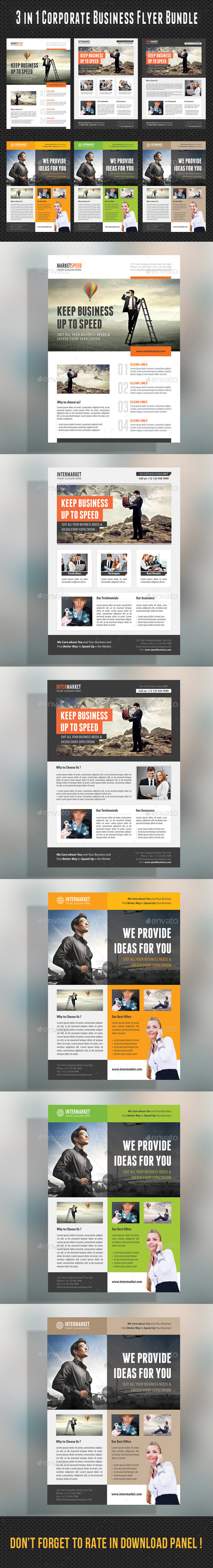GraphicRiver 3 in 1 Corporate Flyers Bundle 23 8794167 GraphicRiver 3 in 1 Corporate Flyers Bundle 23 8794167