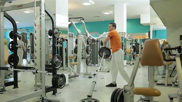 Exercise With Barbell to Develop Chest Muscles Exercise With Barbell to Develop Chest Muscles