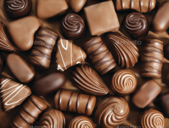 GraphicRiver Chocolate Sweets 8794331 GraphicRiver Chocolate Sweets 8794331