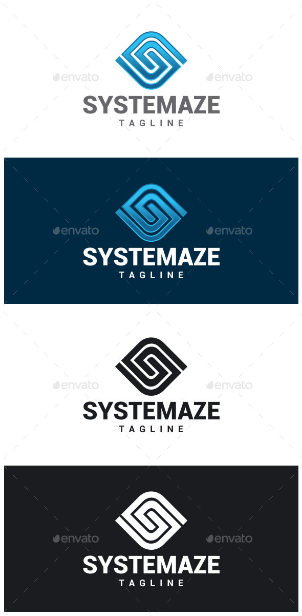 GraphicRiver Systemaze S Letter Logo 8794390 GraphicRiver Systemaze S Letter Logo 8794390