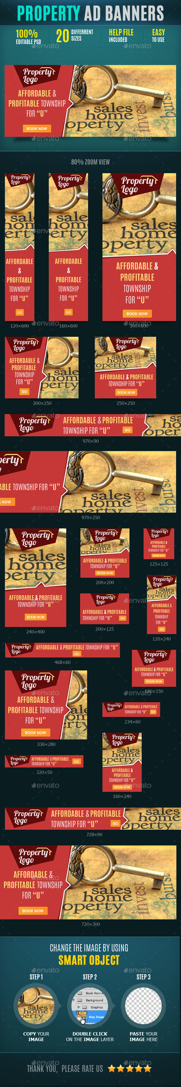 GraphicRiver Property Web Banners 8795243 GraphicRiver Property Web Banners 8795243