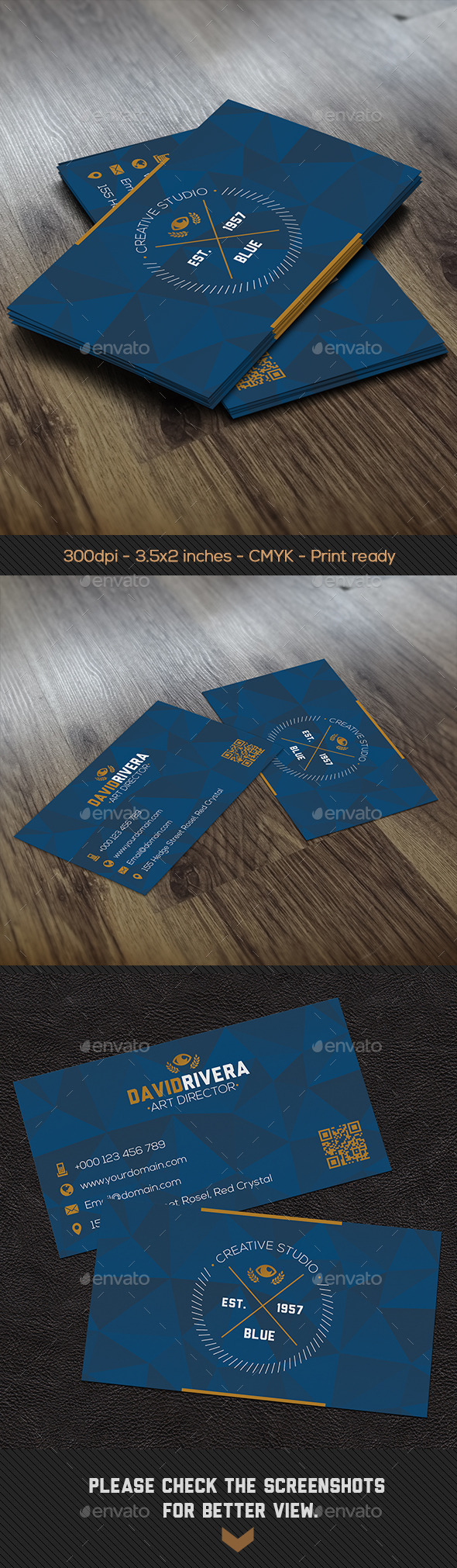 GraphicRiver Crystal Blue Creative Business Card 8795820 GraphicRiver Crystal Blue Creative Business Card 8795820