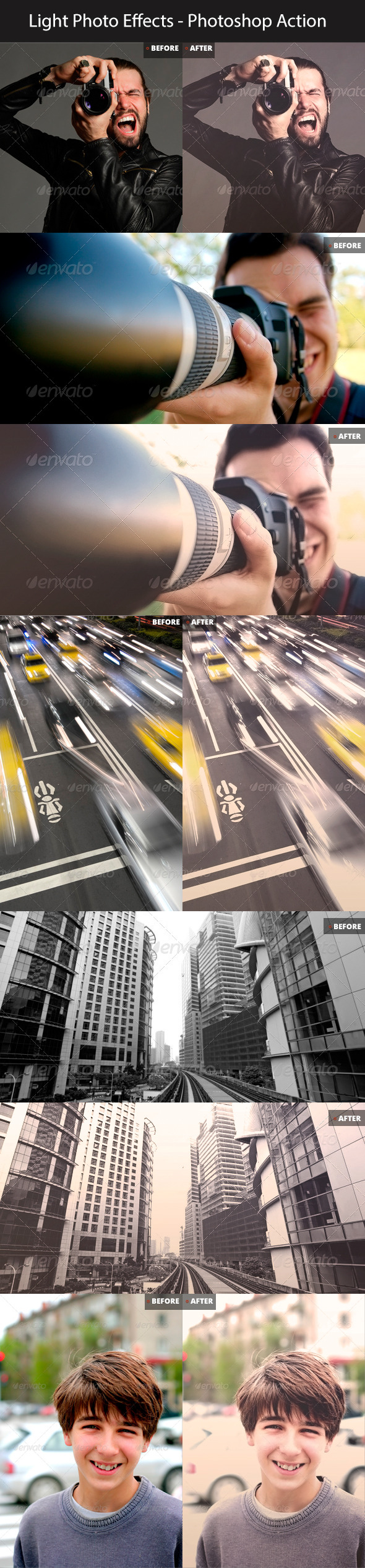 Light & Movie Style Photo Effect Light & Movie Style Photo Effect