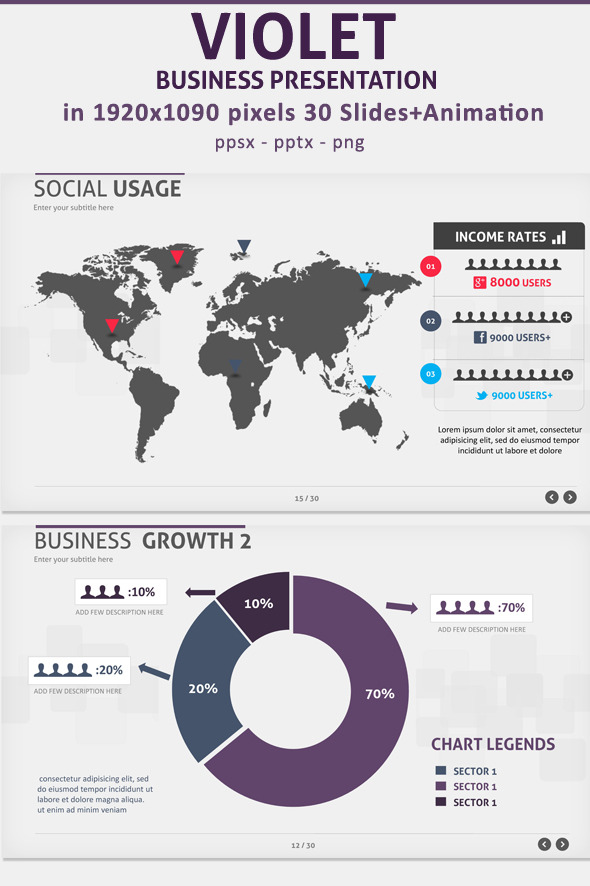 Violet Business presentation