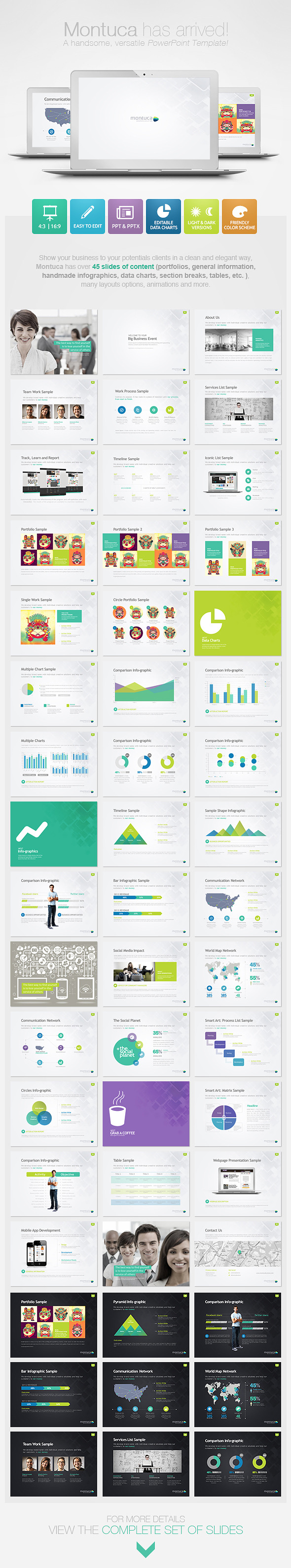 Montuca Powerpoint Presentation Template Montuca Powerpoint Presentation Template