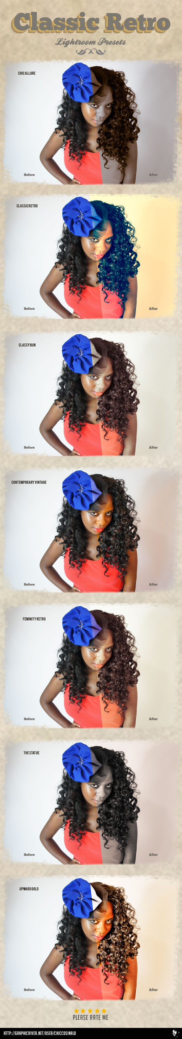 Classic Retro Presets - Lightroom Presets Add-ons