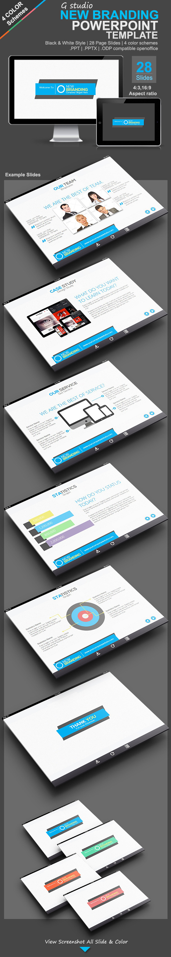 Gstudio New Branding Presentation Template Gstudio New Branding Presentation Template