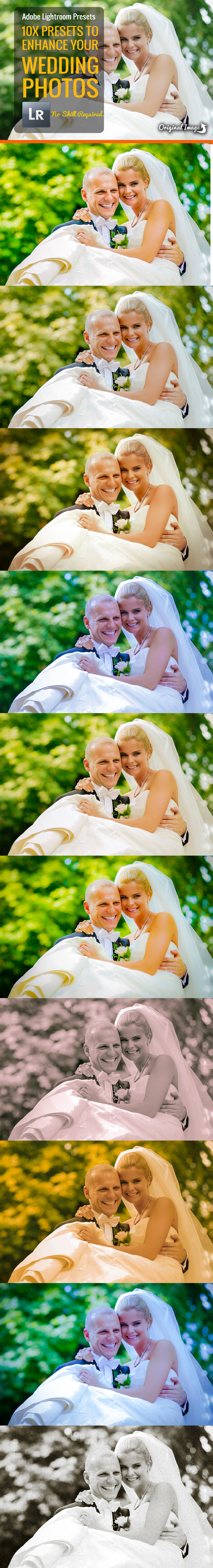 Wedding Photo Presets - Lightroom Presets Add-ons
