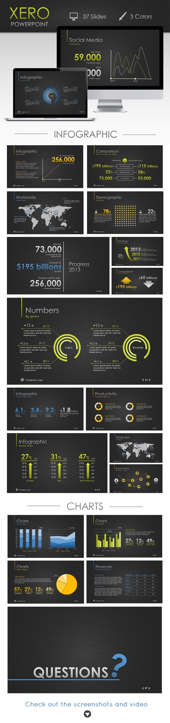 Xero Powerpoint Template Xero Powerpoint Template