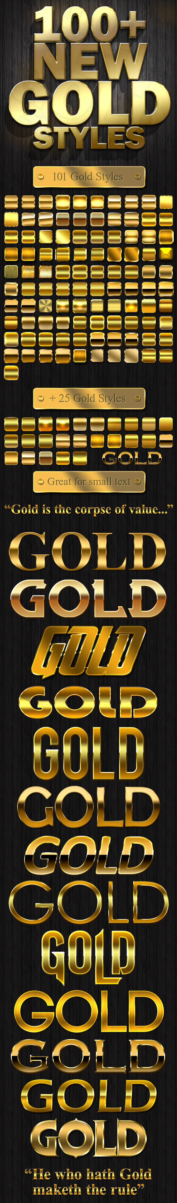 100& New Gold Styles 100& New Gold Styles