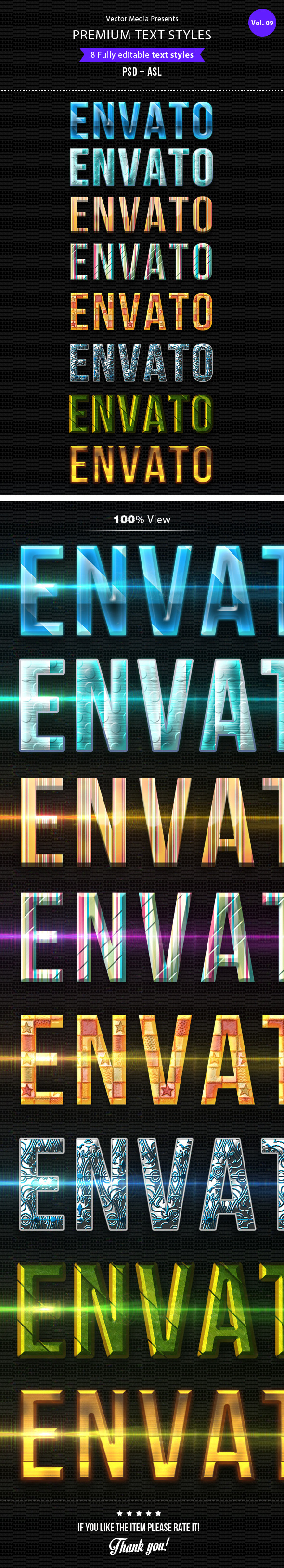 Premium Text Styles Vol.9 Premium Text Styles Vol.9