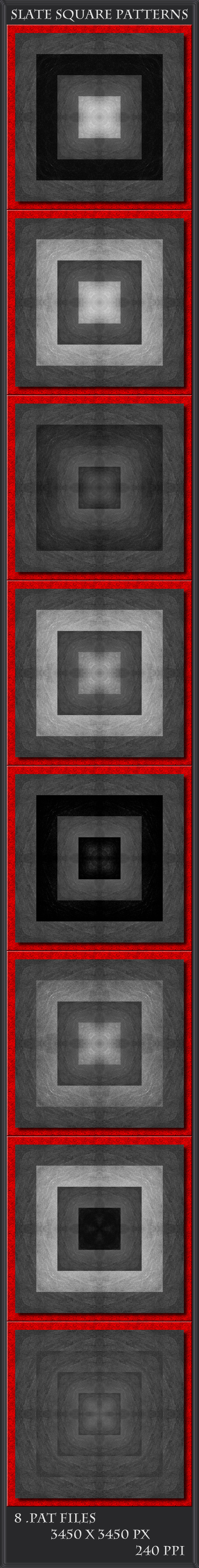 Slate Square Patterns Slate Square Patterns