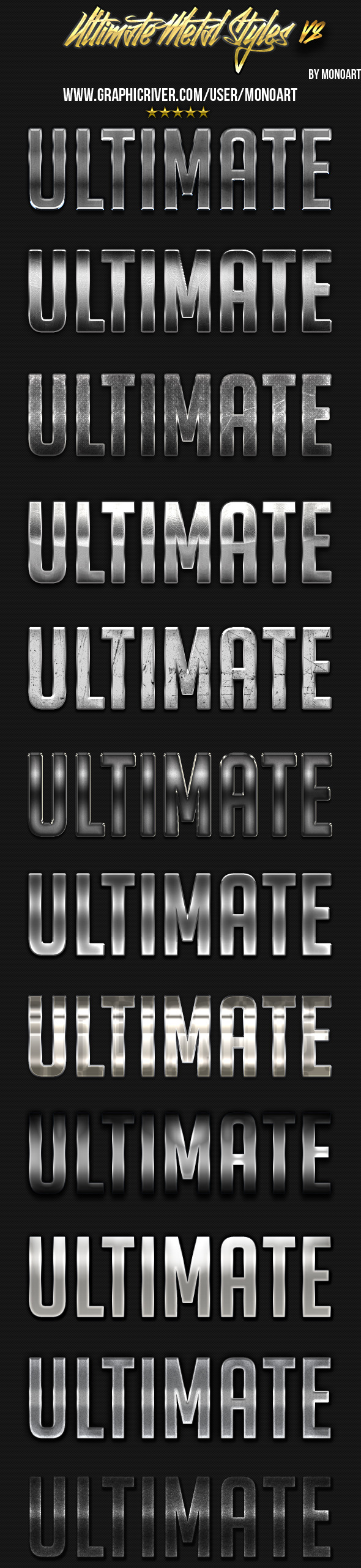 Ultimate Metal Styles V2 Ultimate Metal Styles V2