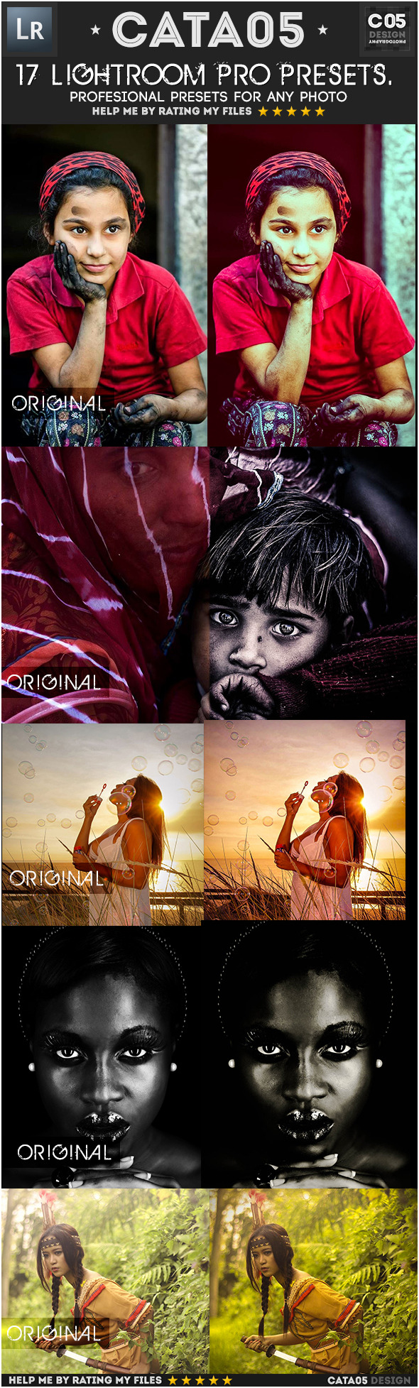17 Mixed Pro Presets - Lightroom Presets Add-ons