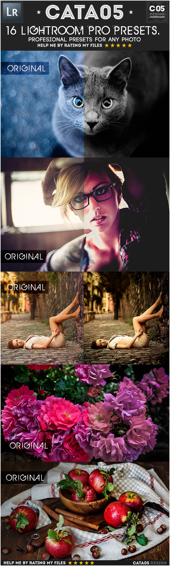 16 Premium Pro Presets - Lightroom Presets Add-ons