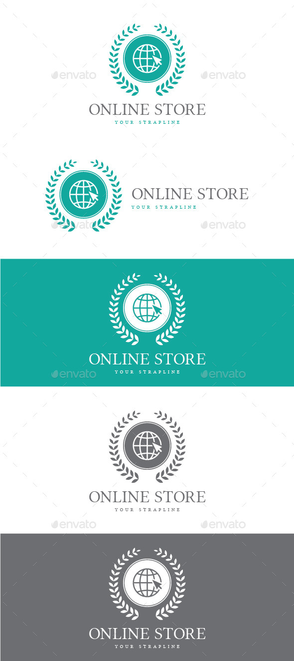 GraphicRiver Online Store Logo 8799629 GraphicRiver Online Store Logo 8799629