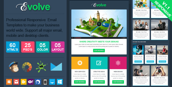 ThemeForest Evolve Professional Responsive Email Template 8779061 ThemeForest Evolve Professional Responsive Email Template 8779061