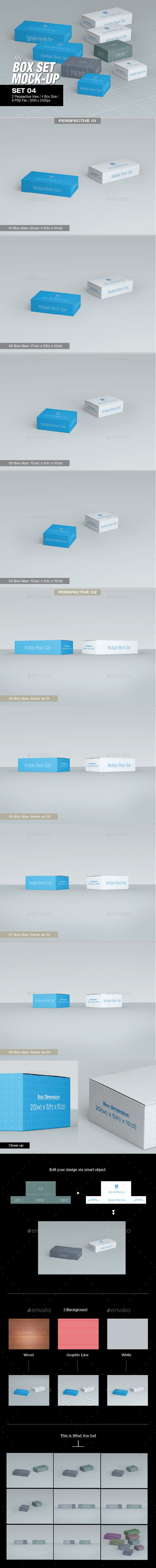 GraphicRiver MyBox Set Mock-Up 04 8801208 GraphicRiver MyBox Set Mock-Up 04 8801208