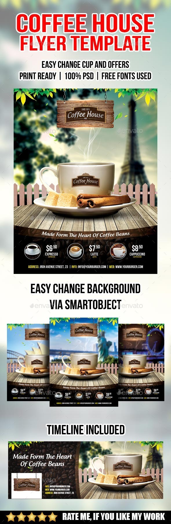 GraphicRiver Coffee shop flyer 8801528 GraphicRiver Coffee shop flyer 8801528