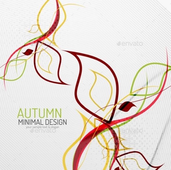 GraphicRiver Autumn Floral Minimal Background 8801650 GraphicRiver Autumn Floral Minimal Background 8801650