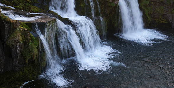 Mountain Waterfall Mountain Waterfall