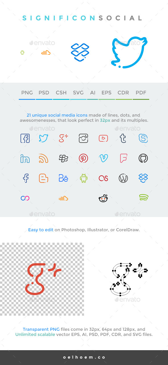 GraphicRiver Significon Social 25 Social Media Icons 8777828 GraphicRiver Significon Social 25 Social Media Icons 8777828