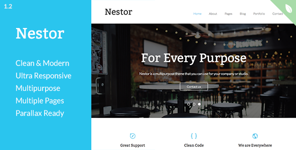 Nestor - Responsive Drupal Theme