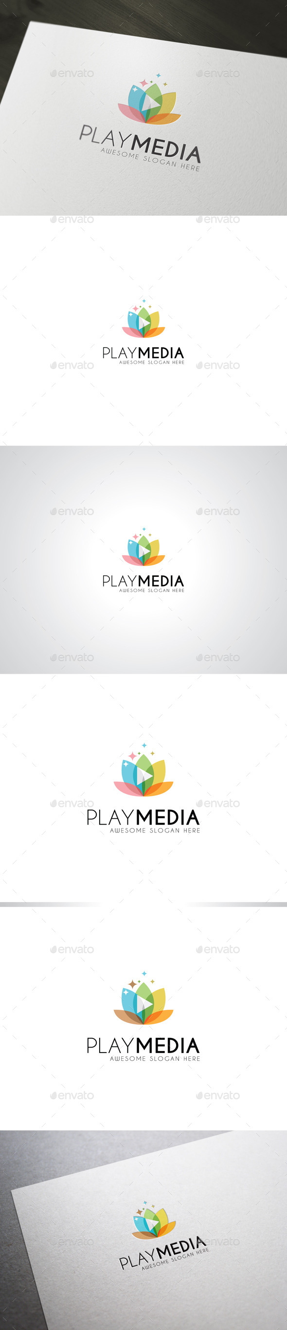 GraphicRiver PlayMedia Logo Template 8805061 GraphicRiver PlayMedia Logo Template 8805061