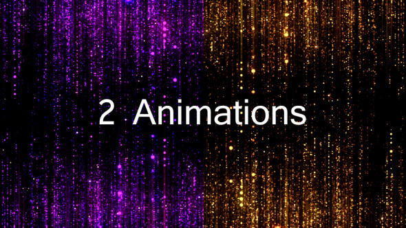 Fly Through Colorful Glowing Particles Fly Through Colorful Glowing Particles