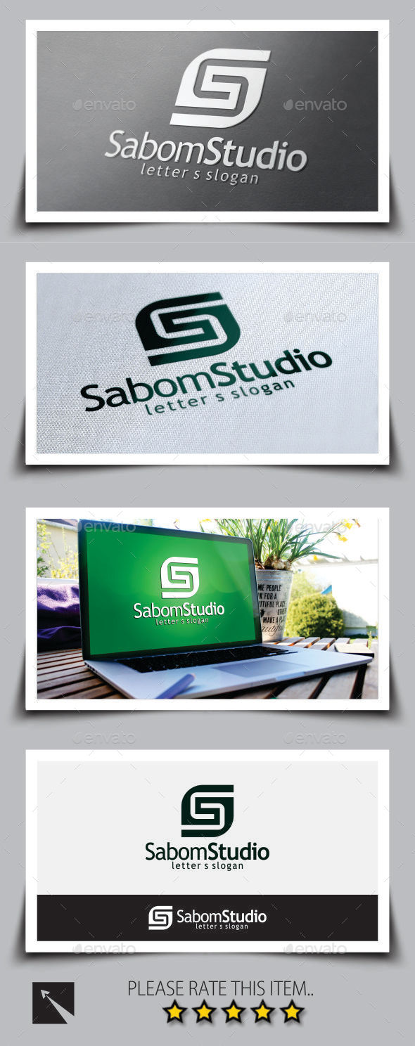 GraphicRiver Letter S Logo Template 8805358 GraphicRiver Letter S Logo Template 8805358