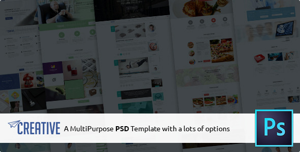 Creative - Multipurpose PSD Template