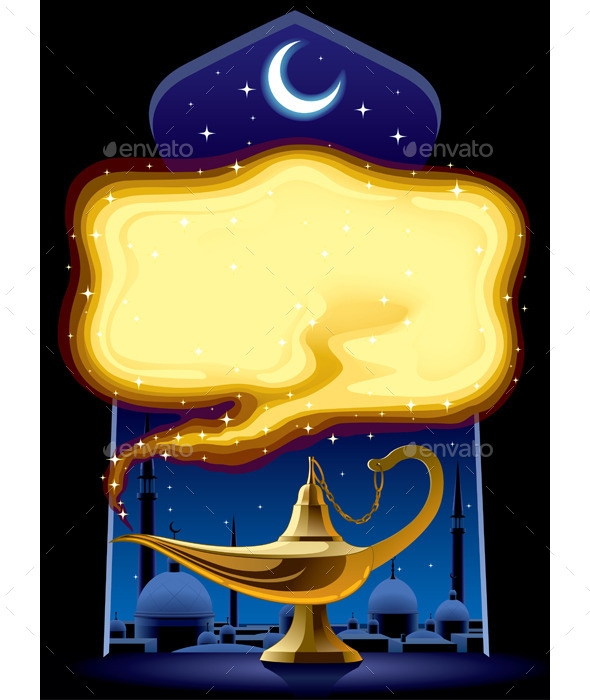 GraphicRiver Magic Lamp 8805563 GraphicRiver Magic Lamp 8805563