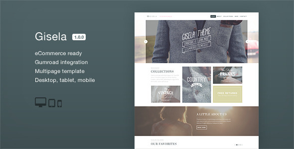 ThemeForest Gisela eCommerce Muse Template 8811086 ThemeForest Gisela eCommerce Muse Template 8811086