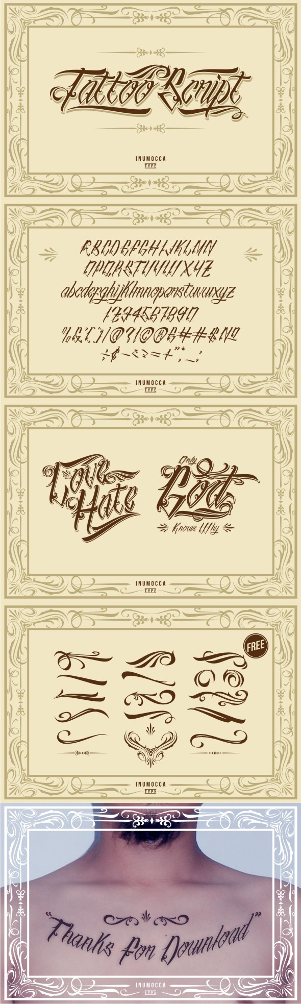 Tattoo Script Tattoo Script
