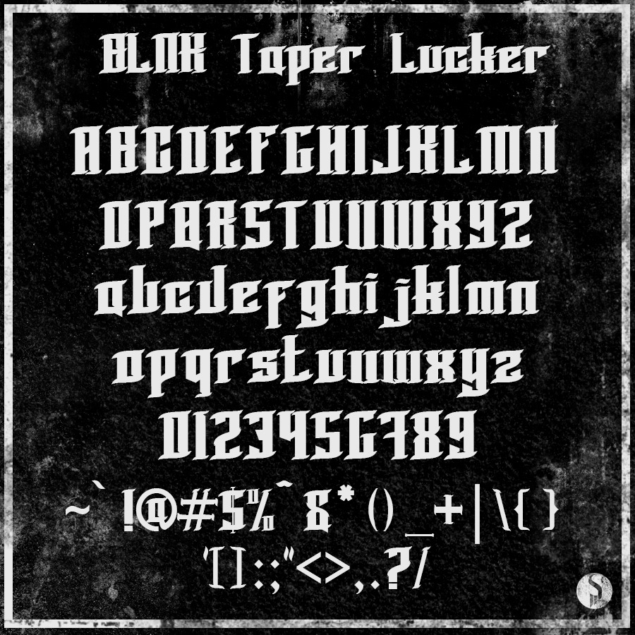 serif gothic fonts
