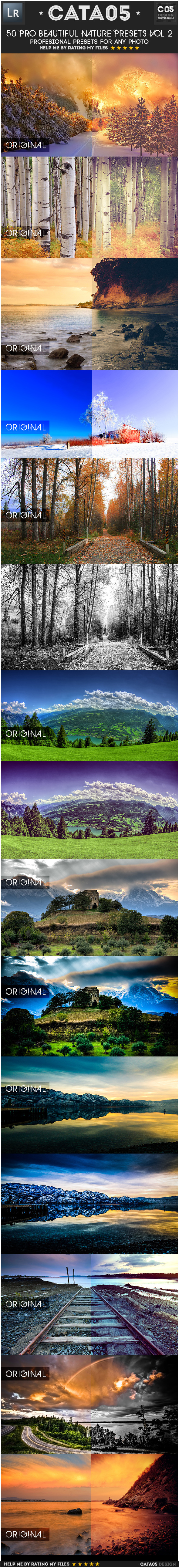 50 Pro Beautiful Nature Presets Vol 2 50 Pro Beautiful Nature Presets Vol 2
