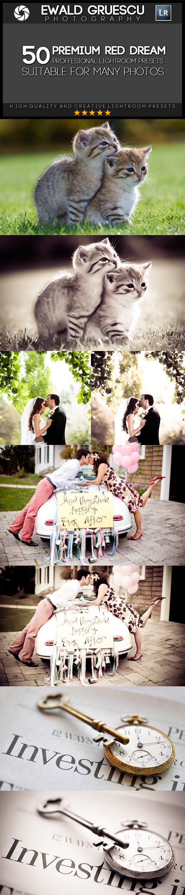 50 Red Dream Lightroom Presets 50 Red Dream Lightroom Presets