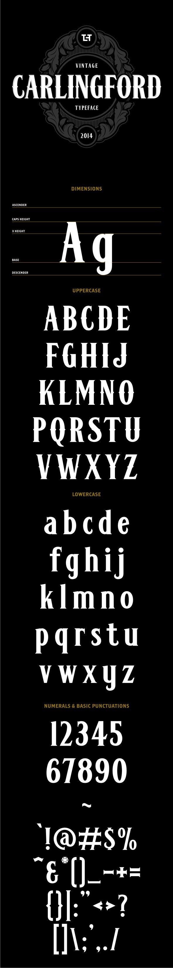 Carlingford Typeface Carlingford Typeface