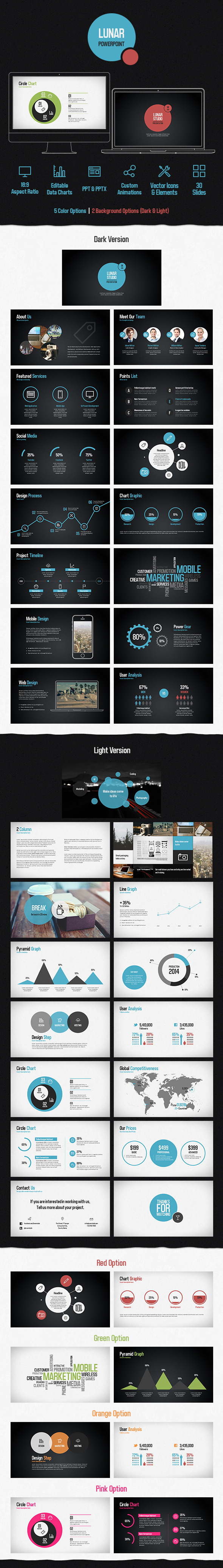 Lunar Powerpoint Presentation Template Lunar Powerpoint Presentation Template