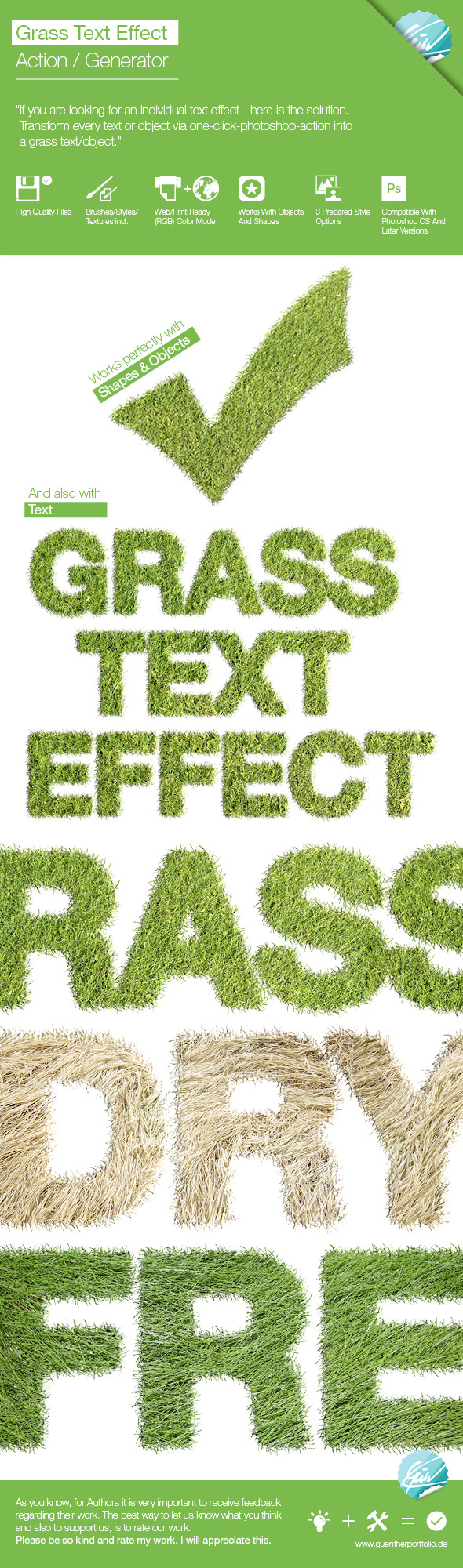 Realistic Grass Effect / Generator