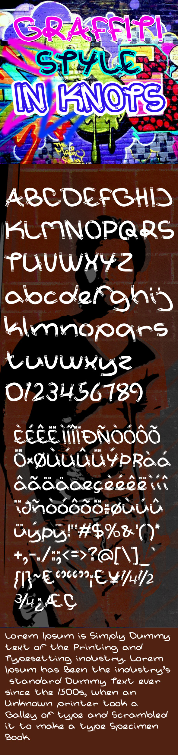 In Knots Font In Knots Font