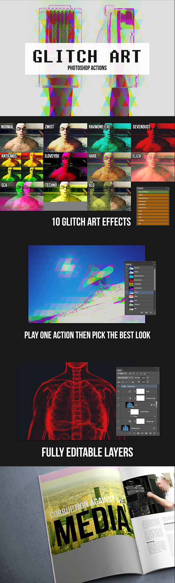 10 Glitch Art Effects 10 Glitch Art Effects