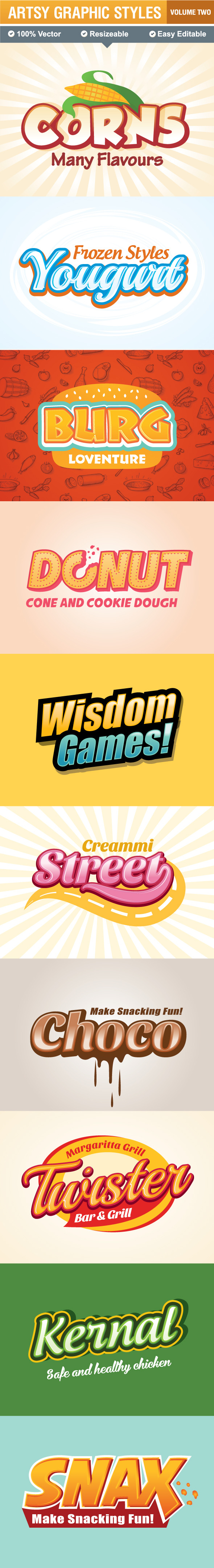 Artsy Graphic Styles V2 Artsy Graphic Styles V2
