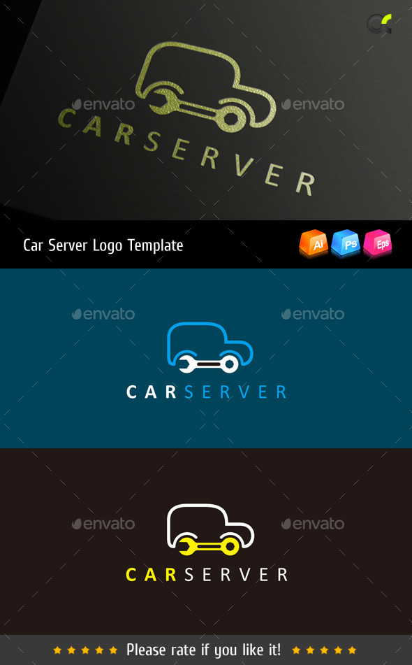 GraphicRiver Car Server Logo Template 8815273 GraphicRiver Car Server Logo Template 8815273