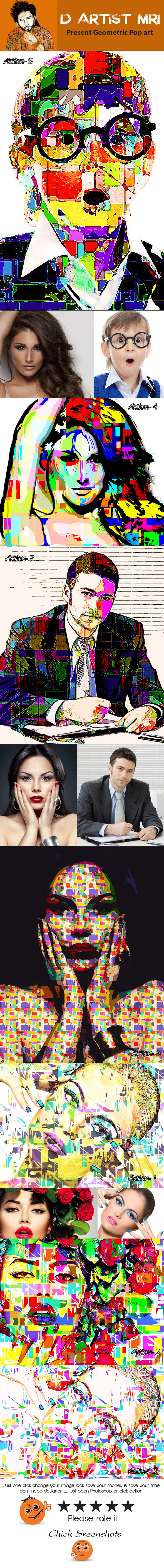 Geometric Pop Art Geometric Pop Art